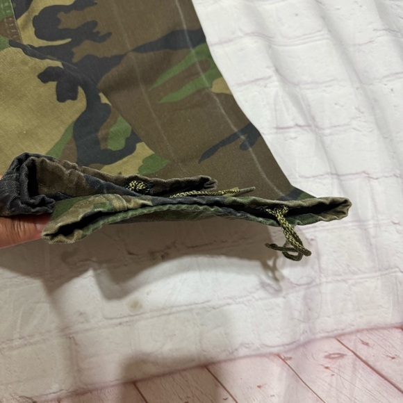 Military uniform Men's Camouflage Cargo Pants Size Medium GuC Vintage 90s issue - Picture 10 of 11